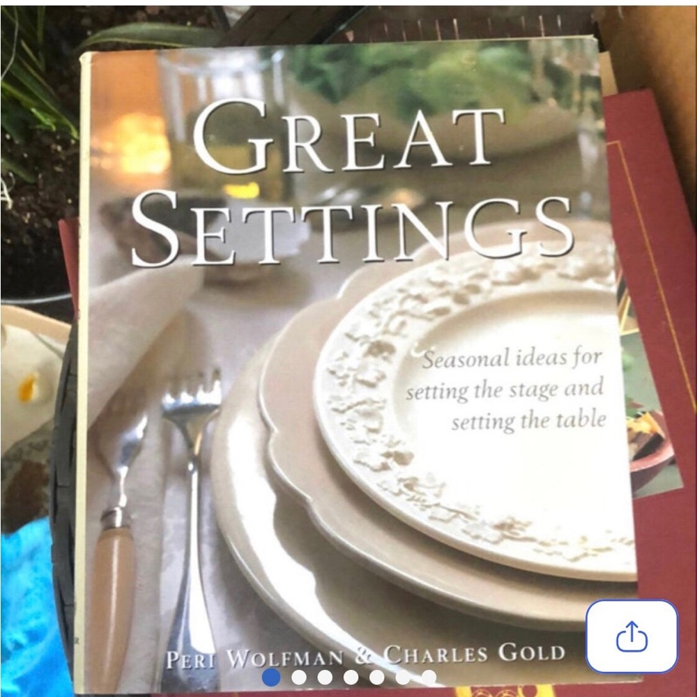 Great Settings: Seasonal Ideas for setting the table Book Home Decor Ideas